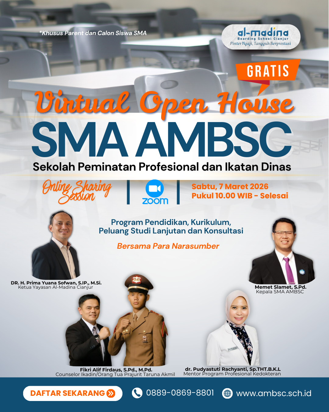 Virtual Open House SMA AMBSC 2026